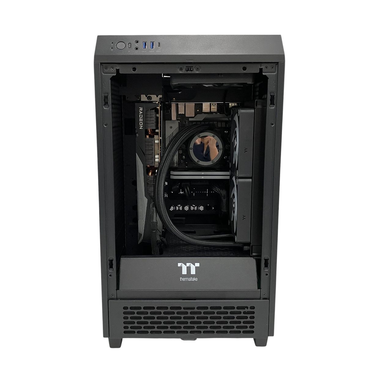 自作 デスクトップ パソコン B550M-ITX/ac Ryzen 7 5700X 16GB