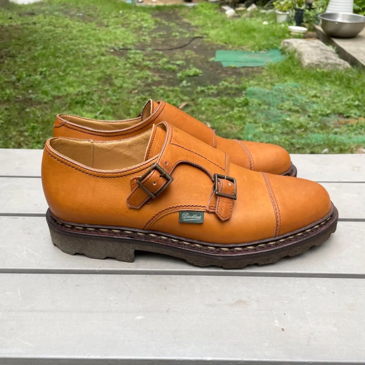 新品未使用 Paraboot パラブーツ ウィリアム リスゴールド サイズ6 - メルカリ