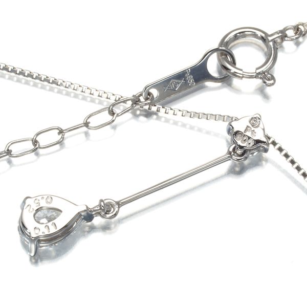 出品は7/13迄！最終値下！TASAKI タサキ ダイヤ ネックレス0.63ct TASAKI】タサキ『PT900/PT850 ルビー1.03ct ダイヤモンド0.24ct