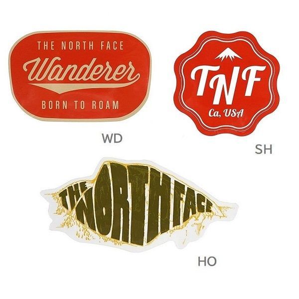 TNF Print Sticker NN32229 単品販売（3種類） - メルカリ