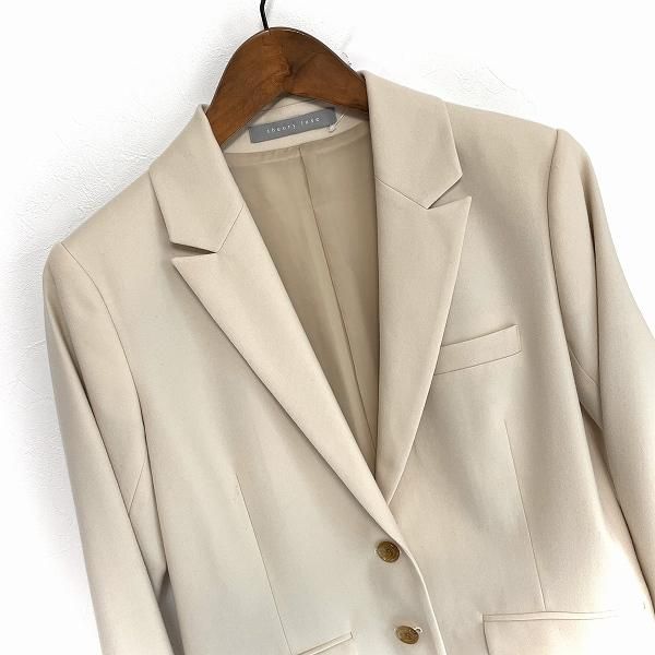 wnc セオリーリュクス theory luxe パンツスーツ ベージュ