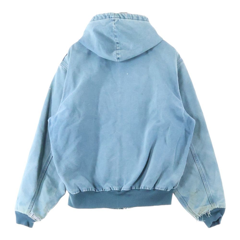 CARHARTT カーハート 80s Duck Active Jacket 星タグ ダック アクティブジャケット フーディー インディゴ JQ296
