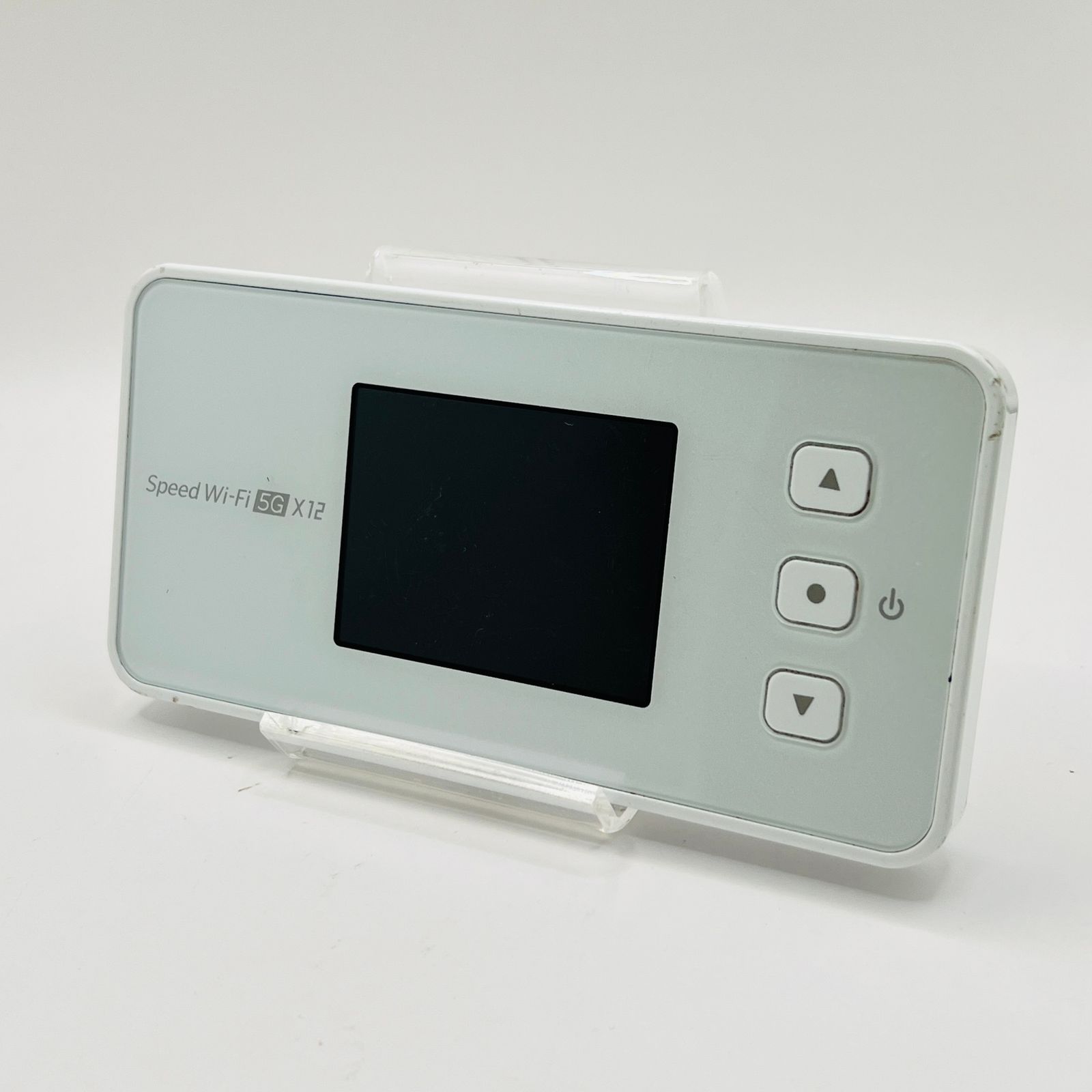 au Speed Wi-Fi 5G X12 NAR03 アイスホワイト 動作確認済み
