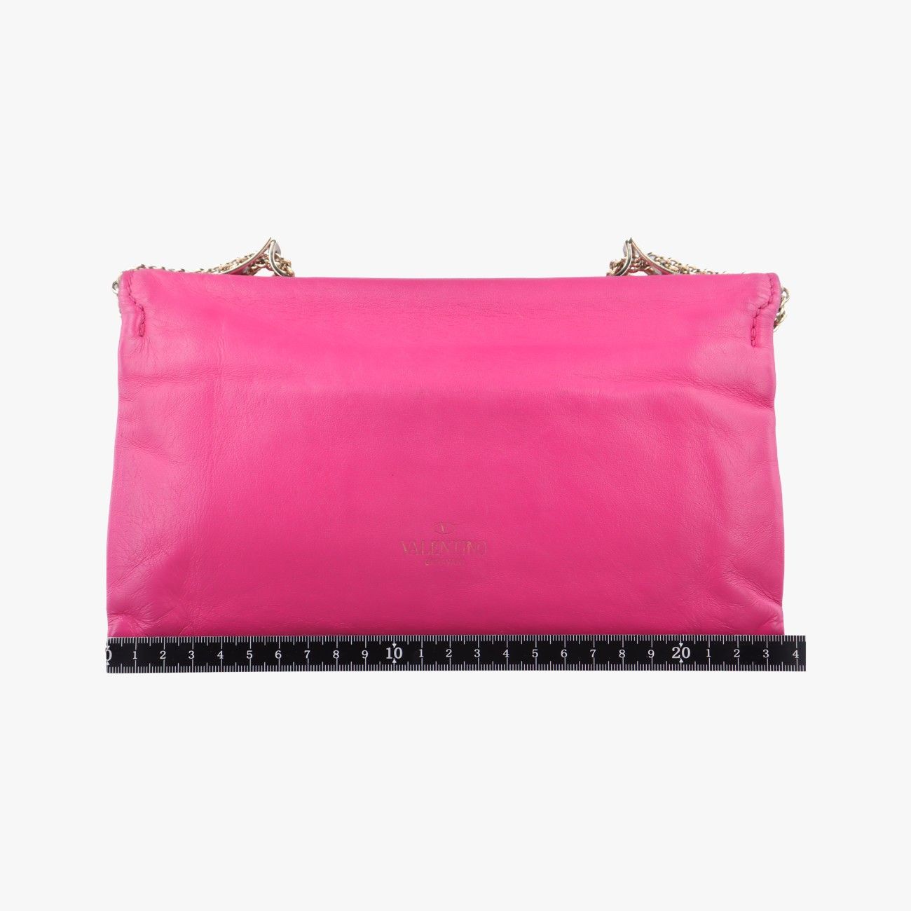 ヴァレンティノValentinoロックスタッズ ヴァ ヴァ ヴーム ローズ レッド レザー BUE 975 NG31