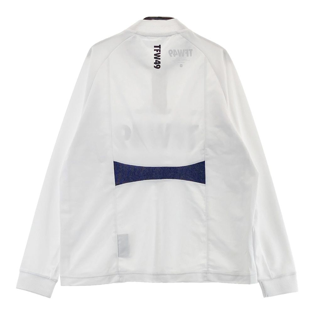 サイズ M TFW49 ティーエフダブリューフォーティーナイン 襟付 長袖Tシャツ ホワイト系 240101525384 ゴルフウェア メンズ ストスト