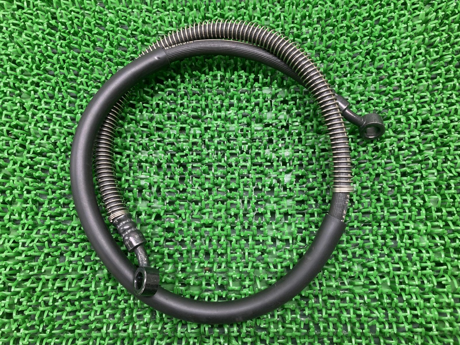 W650 ブレーキホース カワサキ 純正 中古 バイク 部品 EJ650A ローハンドル用 コンディション良好 破れ無し 品薄 希少品 車検 Genuine