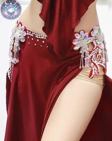 新品 未使用 新作 ベリーダンス衣装 セット トップスブラ スカート