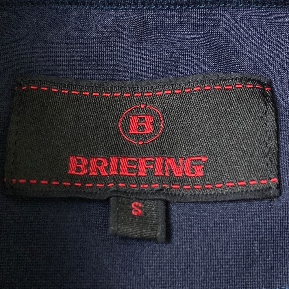 サイズ S BRIEFING GOLF ブリーフィング モックネック 長袖Tシャツ ネイビー系 240101542214 ゴルフウェア メンズ ストスト LLC-HASEGAWATOSO_COM