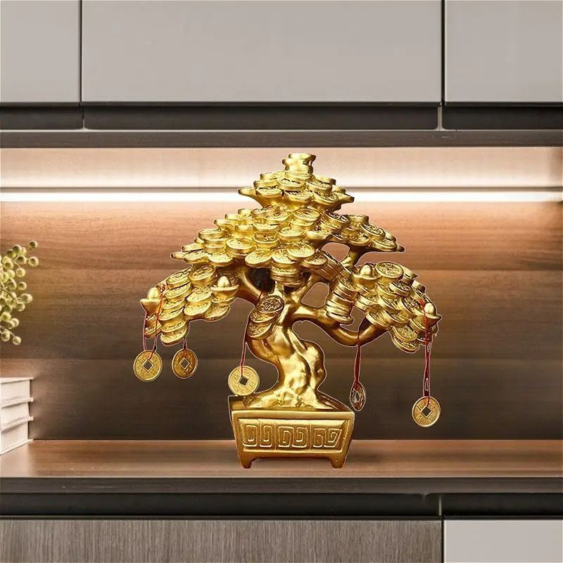 高級美品】金属製 玉璽型インテリア装飾 置物 ゴールド 縁起物 開運 風水