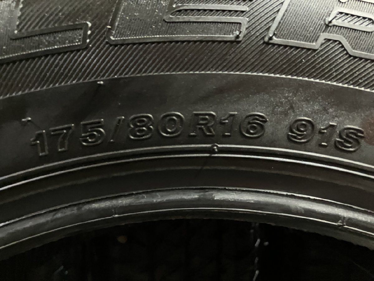 走行短め 21年製 BS DUELER H/T 684II 175/80R16 16インチ 夏タイヤ 4 