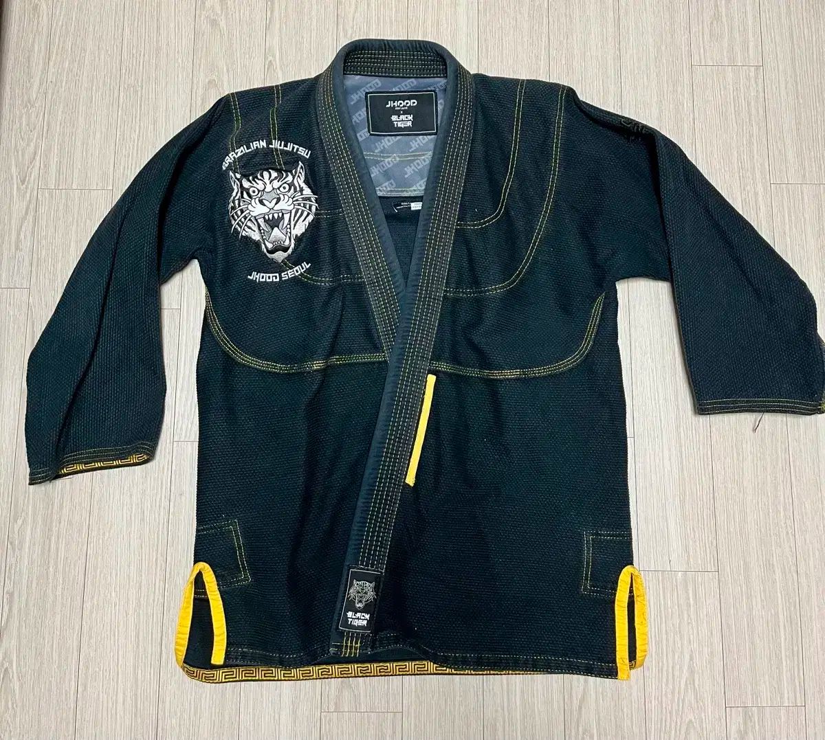 jhood ブラックタイガー 柔術 Jiu-Jitsu 柔道着 A1