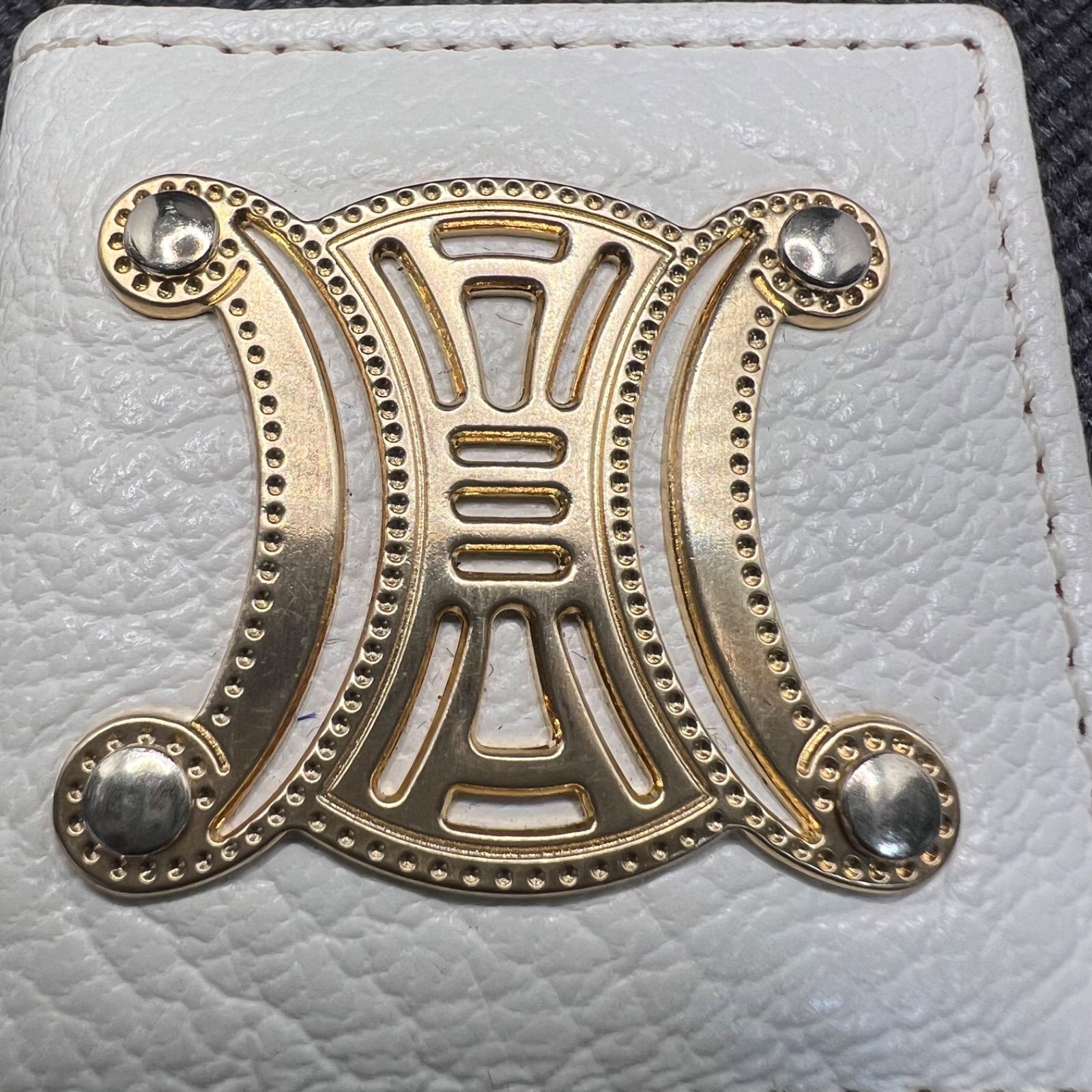 CELINE セリーヌ オールド フォト 写真 フレーム プリクラ ロゴ ホワイト