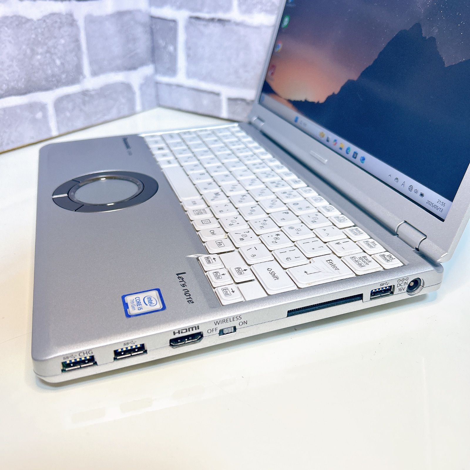 DVDドライブ レッツノート SZ6 SSD256GB メモリ8GB バッテリー6