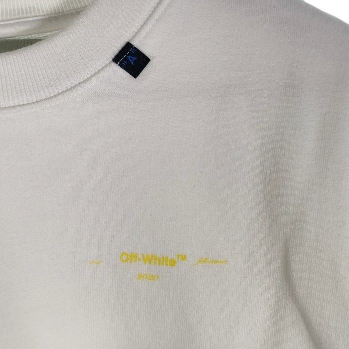 OFF-WHITE オフホワイト 19AW Acrylic Arrows Slim Crewneck アロー