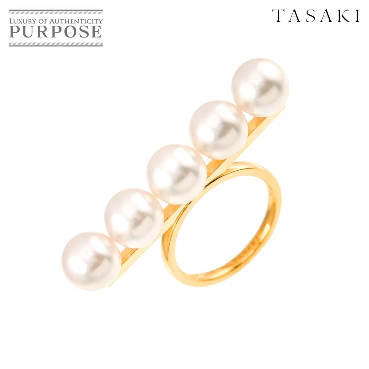 TASAKI】バランス シグネチャー リング 真珠 国内買付 (TASAKI