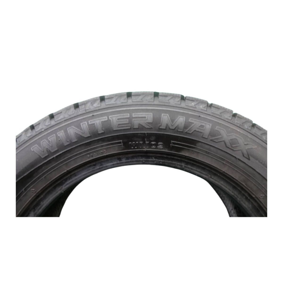 185 60R15 2020年 製 冬用 4本 8分山 ダンロップ WINTERMAXX WM02 スタッドレス アクア フィット シエンタ 5221 BRIGHTFACE_UK