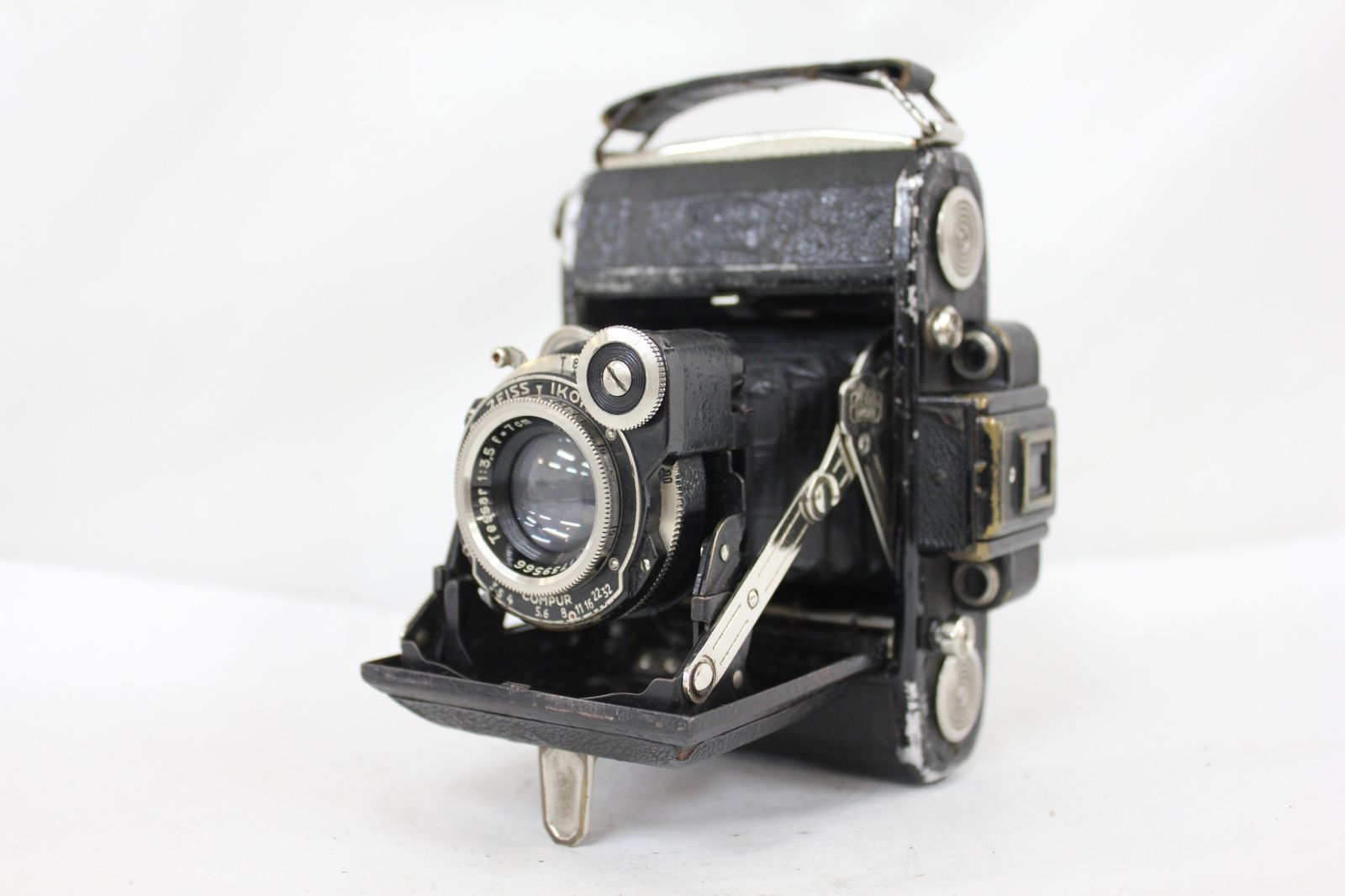 Zeiss Super Ikonta 7cm F3.5 蛇腹カメラ外観並級】ZEISS IKON Super
