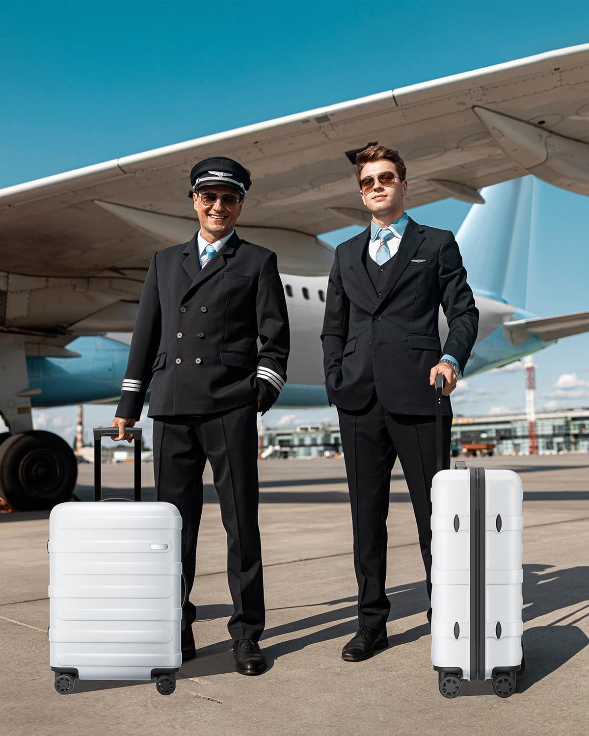 スーツケース キャリーケース キャリーバッグ 機内持込可 大容量 大型 超軽量 8輪 360度回転 静音 TSAロック搭載 ファスナータイプ 旅行 ビジネス 出張 Sサイズ 機内持ち込み シルバー