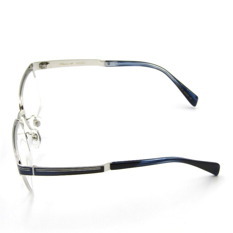 【美品】Ptolemy48 トレミー48 サターンSATURN ST-06WH 度付きカラーレンズメガネサングラス トレミー48 PT-096 SATURN Limited Series ホワイト Ptolemy48 SATURN
