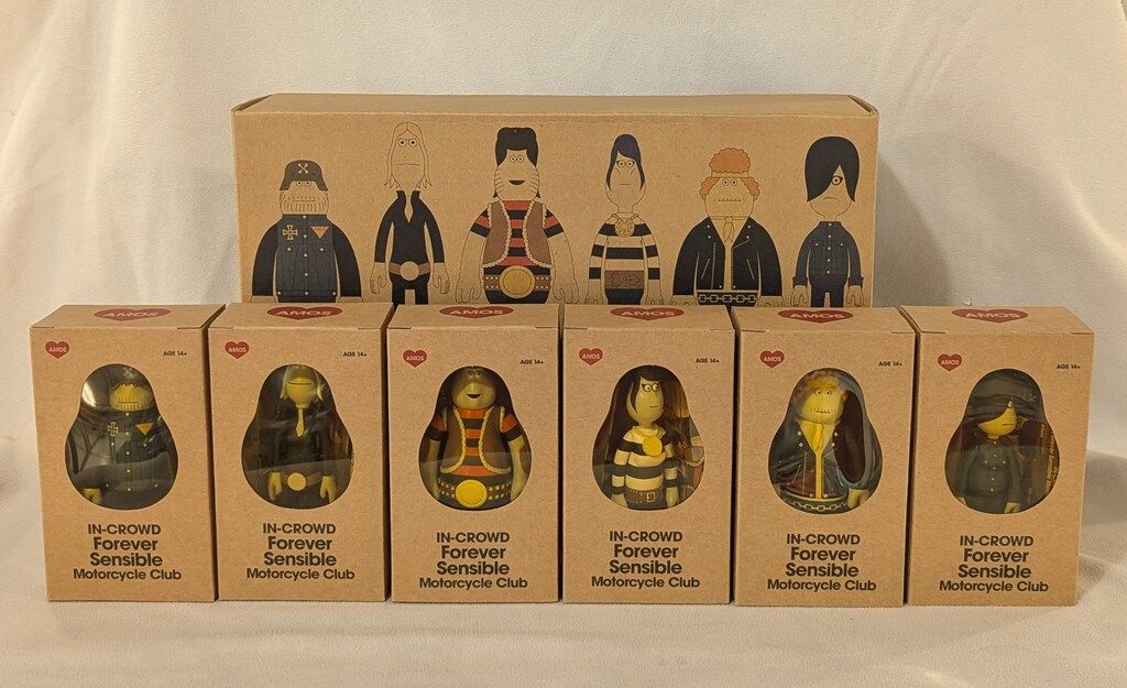 IN-CROWD Forever Sensible 6体セット　エイモストイ IN-CROWD Forever Sensible 6体セット エイモストイ AMOS JAMES JARVIS