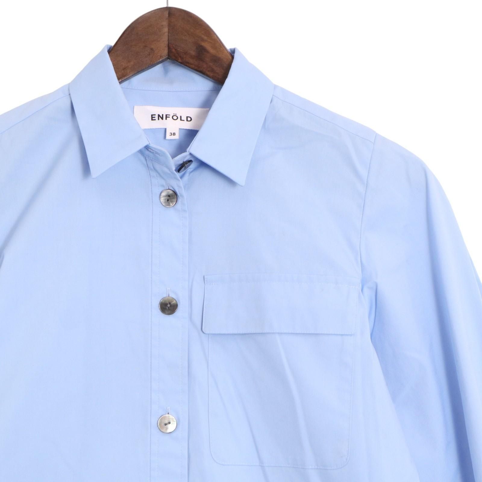 ENFOLD(エンフォルド) VOLUME-SLEEVE BASIC SHIRT - COLDBECK