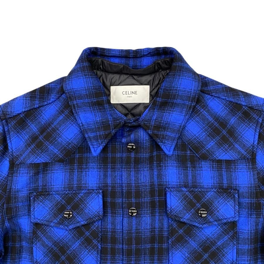 CELINE シャツジャケット CELINE セリーヌ シャツジャケット 2W410994R.07RK メンズ