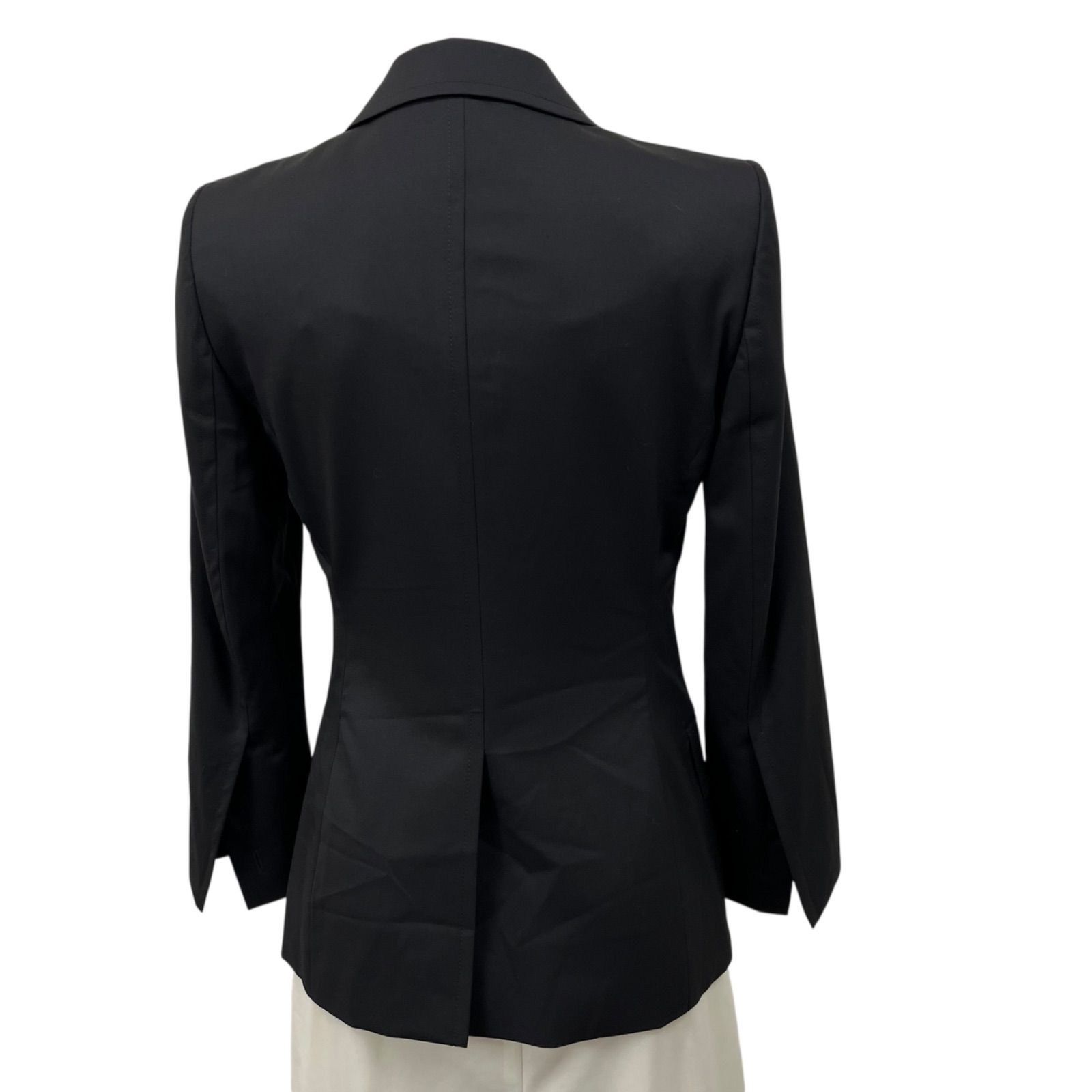 GUCCI グッチ　テーラードジャケット　38 Mサイズ 中古・古着通販】GUCCI (グッチ) テーラードジャケット ネイビー