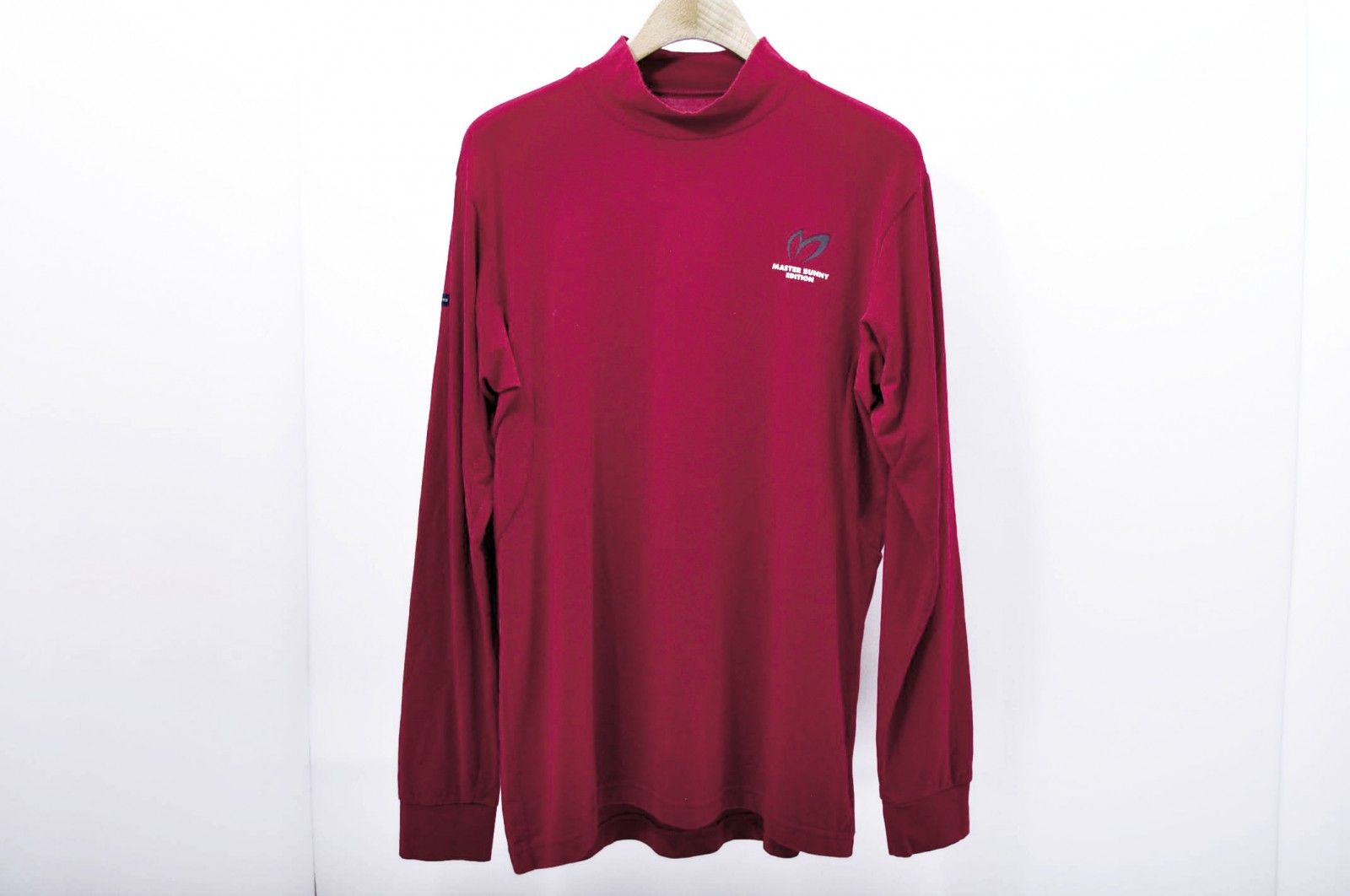中古 メンズ マスターバニーエディション MASRTER BUNNY EDITION 長袖シャツ 5(L) ワインレッド パーリーゲイツ ハイネック