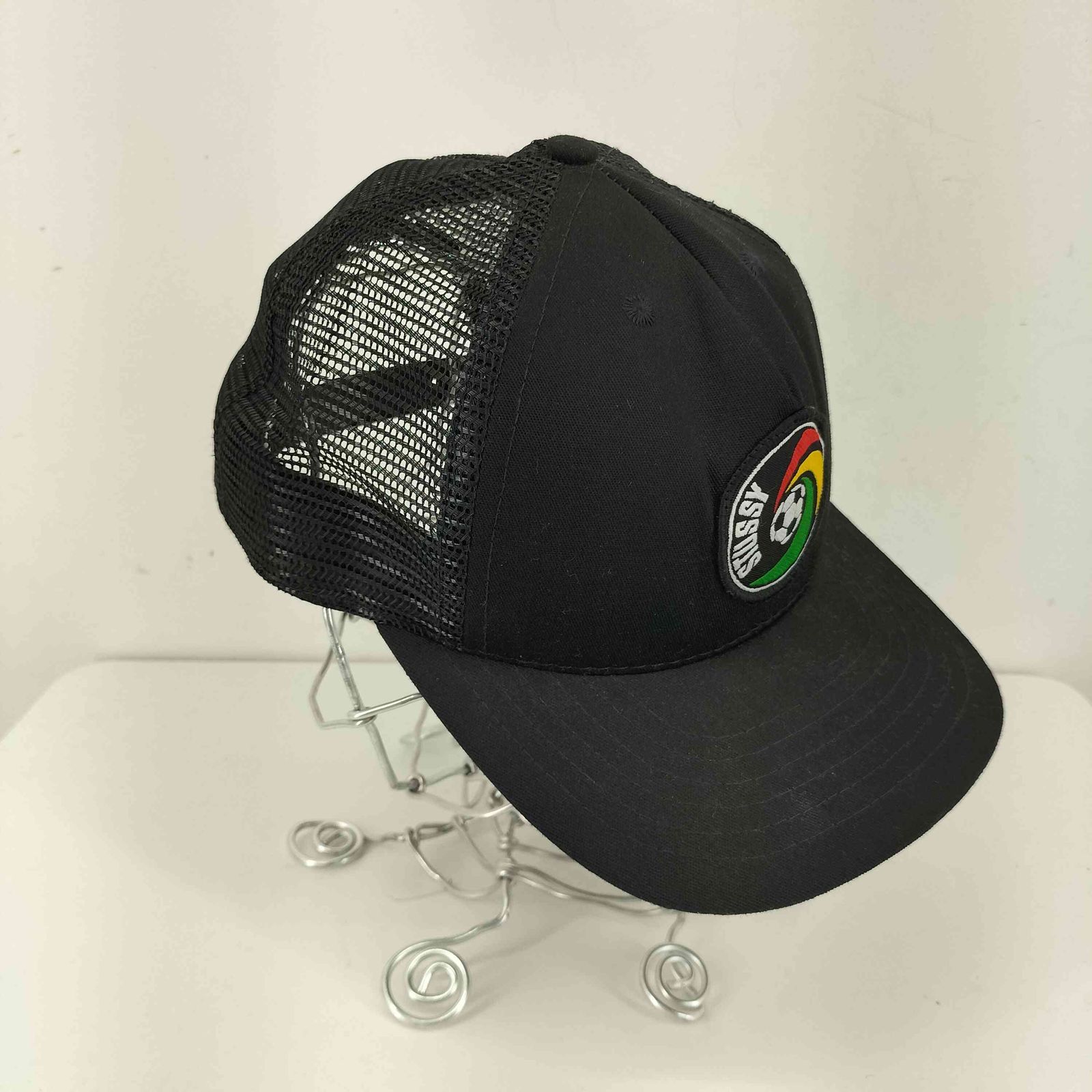 90s アメリカ 製 OLD STUSSY ワッペン メッシュ キャップ USA 90s アメリカ 製 OLD STUSSY ワッペン メッシュ キャップ USA