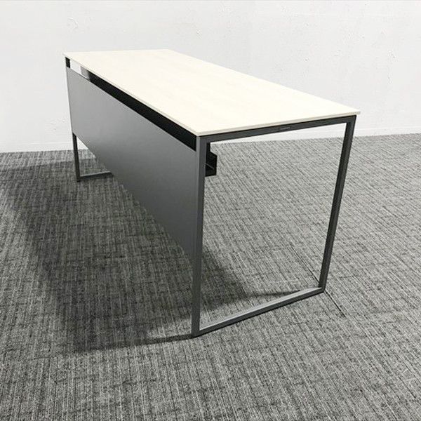 2025年新色！ 平デスク ソリスト 引出し無 タイプ オフィスデスク オカムラ プレーン