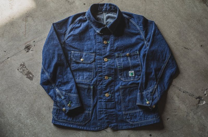 TCBジーンズ　Cat Head Jacket　38　カバーオールキャットヘッド TCBジーンズ キャットヘッド カバーオール TCB jeans Cat Head
