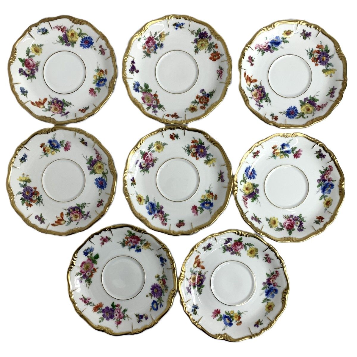 edelstein エーデルシュタイン カップ＆ソーサー8点|ポット|シュガー クリーマー|プレート8枚|まとめ売りセット ホワイト | 240002231536 WWW_SKLAD-KIRPICHA_RU