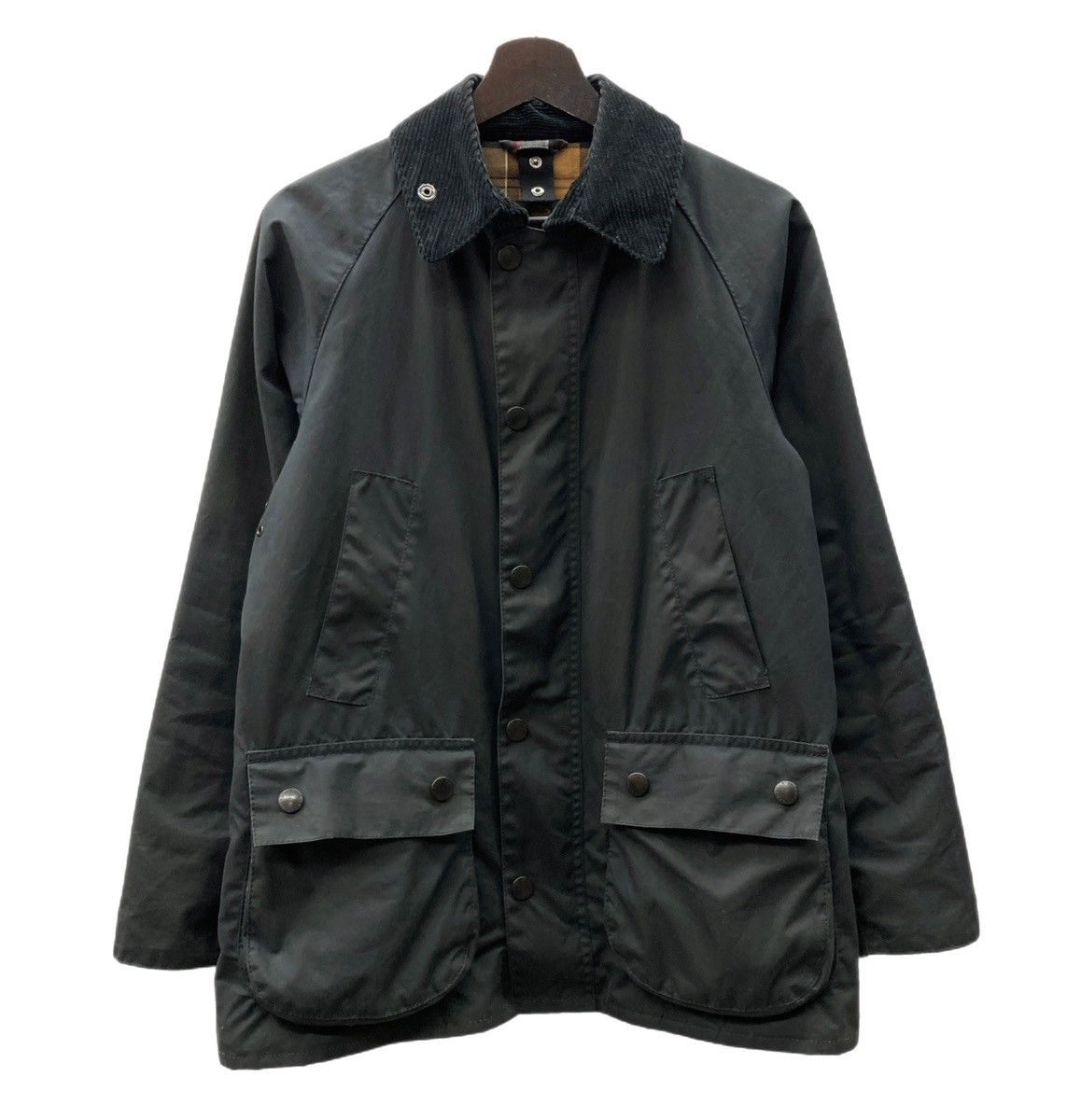 バブアー Barbour BEDALE SL WAXED COTTON ビデイル オイルドジャケット 3ワラント 黒 1902131 サイズ34  ジャケット 無地 ブラック 104MT-746 - メルカリ