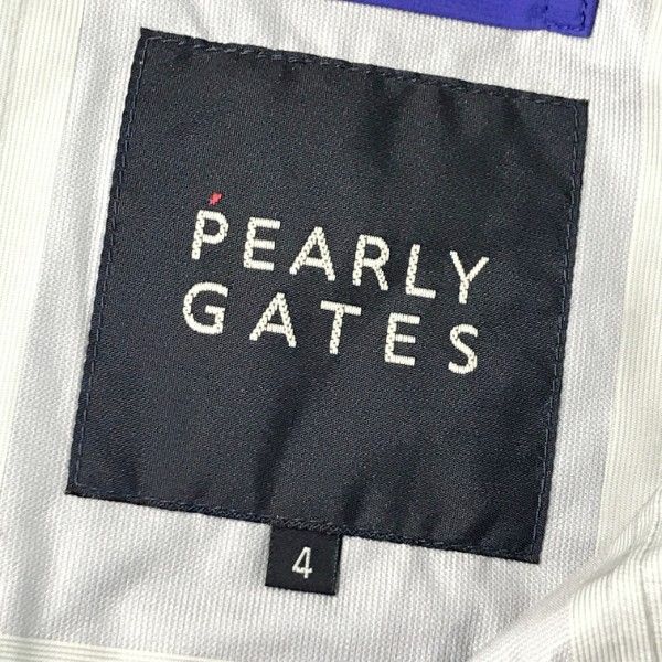 PEARLY GATES パーリーゲイツ 053-120202 ナイロンパーカー パープル系 4 ［240001565764］ - メルカリ