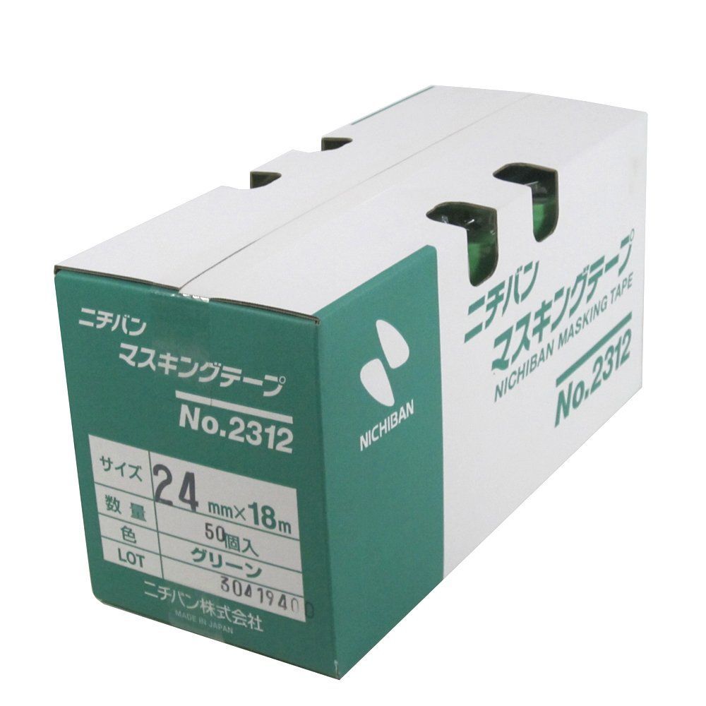 24mmx18m ニチバン No.2312 マスキングテープ 車両用 24mm×18M 50巻入