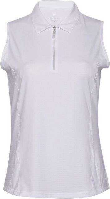 ベッテアンドコート レディース ポロシャツ トップス Bette - Court Women s Wander Sleeveless Golf Polo White