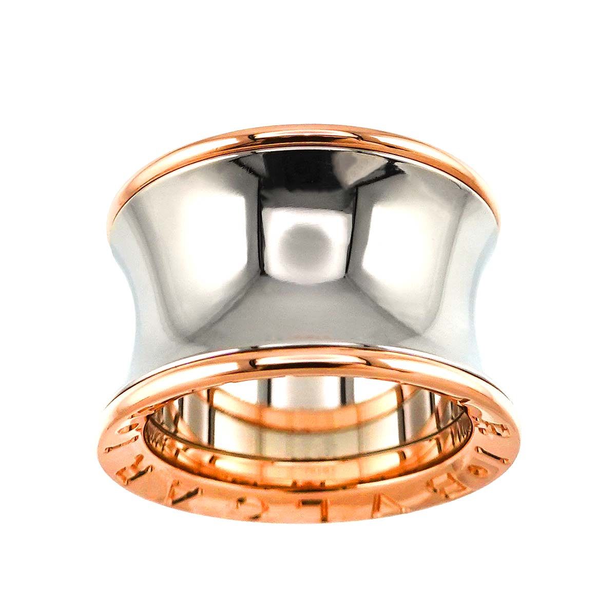 ブルガリ BVLGARI ビーゼロワン アニッシュカプーア #49 リング SS スティール PG ピンクゴールド 750 指輪 B-ZERO1  Ring 90252885 - メルカリ