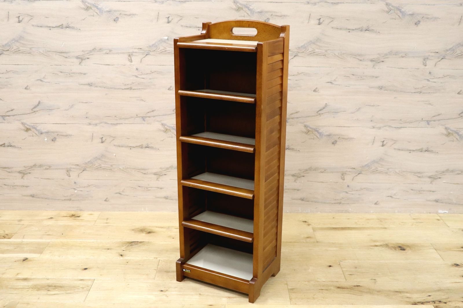 GMIH277A Karimoku カリモク カリモク 下駄箱 シューズラック スリッパラック シェルフ ヴィンテージ 棚 ラック 木製 玄関