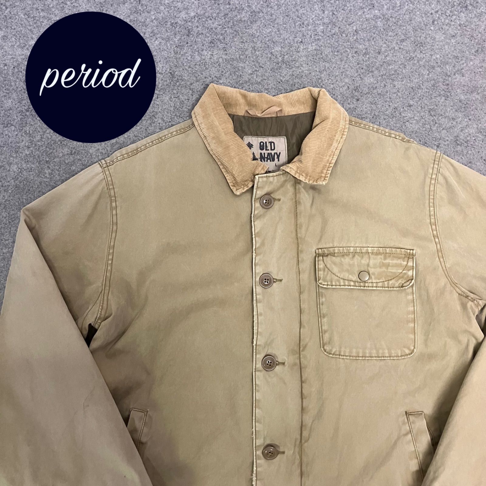 P2611 00s OLD NAVY A2デッキジャケット USNAVY - メルカリ