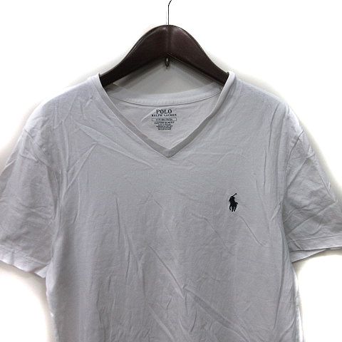 0o_xy　ポロラルフローレン Ｔシャツ M 白定番 ポロ ラルフローレン Tシャツ - メルカリ