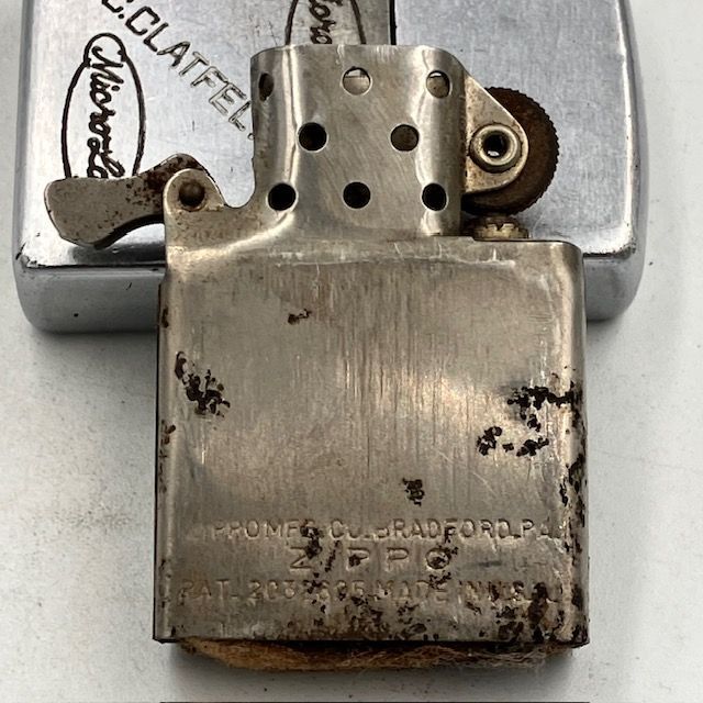 ジッポー ZIPPO ライター 希少 1951年〜1953年 スチール製 H.C.