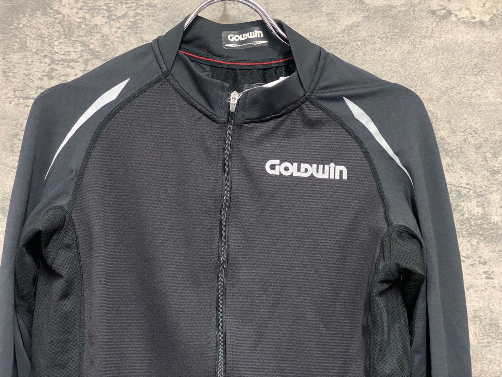 JA927 ゴールドウィン GOLDWIN 長袖 サイクルジャージ 黒 L