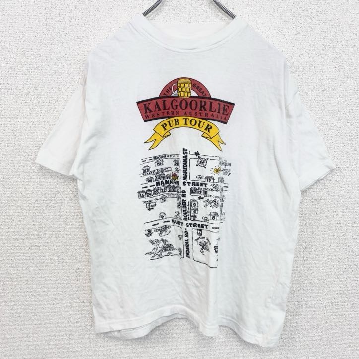 古着 used 半袖プリントTシャツ ツアーT 白 ホワイト 100