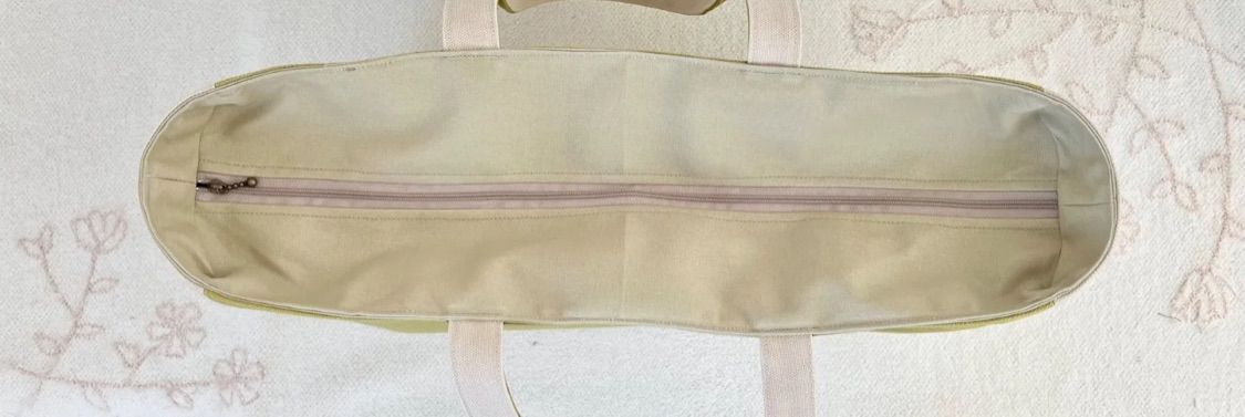 XXLサイズ 底板付き ヒワグリーン A3サイズ収納 8号倉敷帆布使用 サイドポケット トートバッグ 底板付き 肩掛けバッグ 大きめバッグ akaneko NEXPOTALLINN_EU