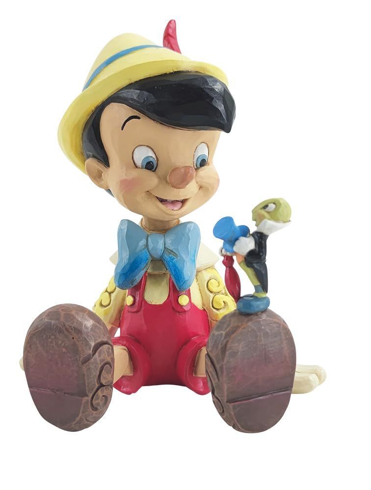 Disney Traditions ピノキオ - ジミニー クリケット シッティング 6011934