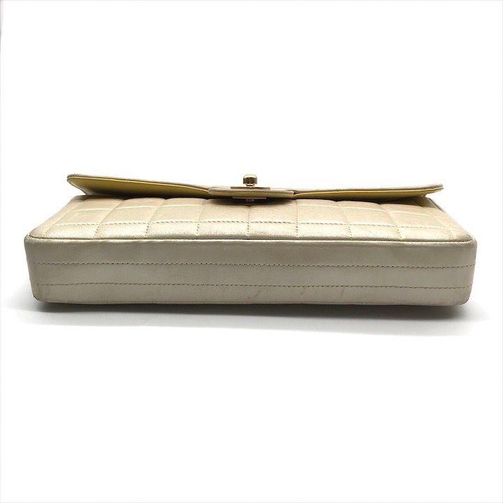 良品 CHANEL シャネル ココマーク チョコバー ターンロック チェーン  