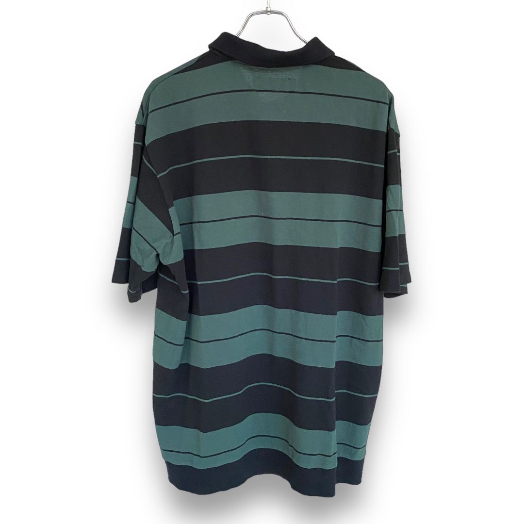 WACKO MARIA 23SS STRIPED POLO SHIRT サイズXL ブラック - メルカリ