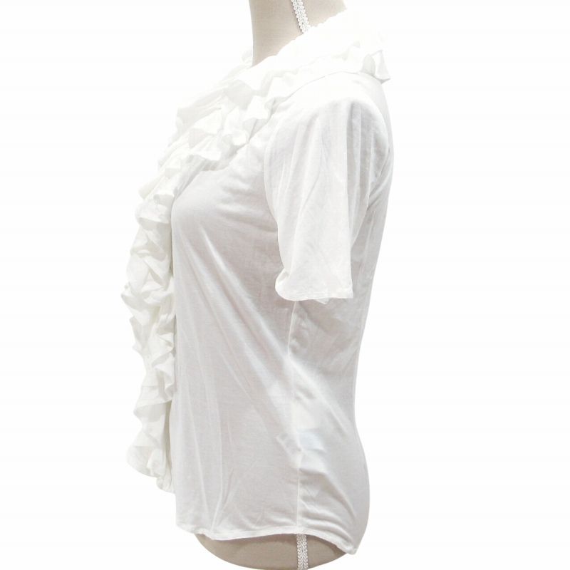 ☆Lauren Ralph Lauren☆M〜 L☆アイボリー柄ブラウス☆新品☆
