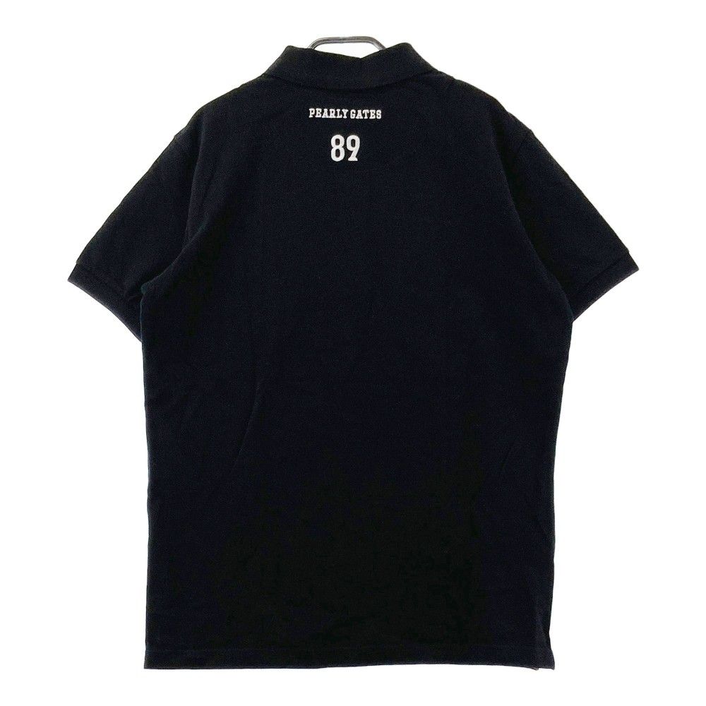 パーリーゲイツ メンズ　ポロシャツ グレー　Lサイズ メンズ パーリーゲイツ コレクション PEARLY GATES 半袖ポロシャツ 6