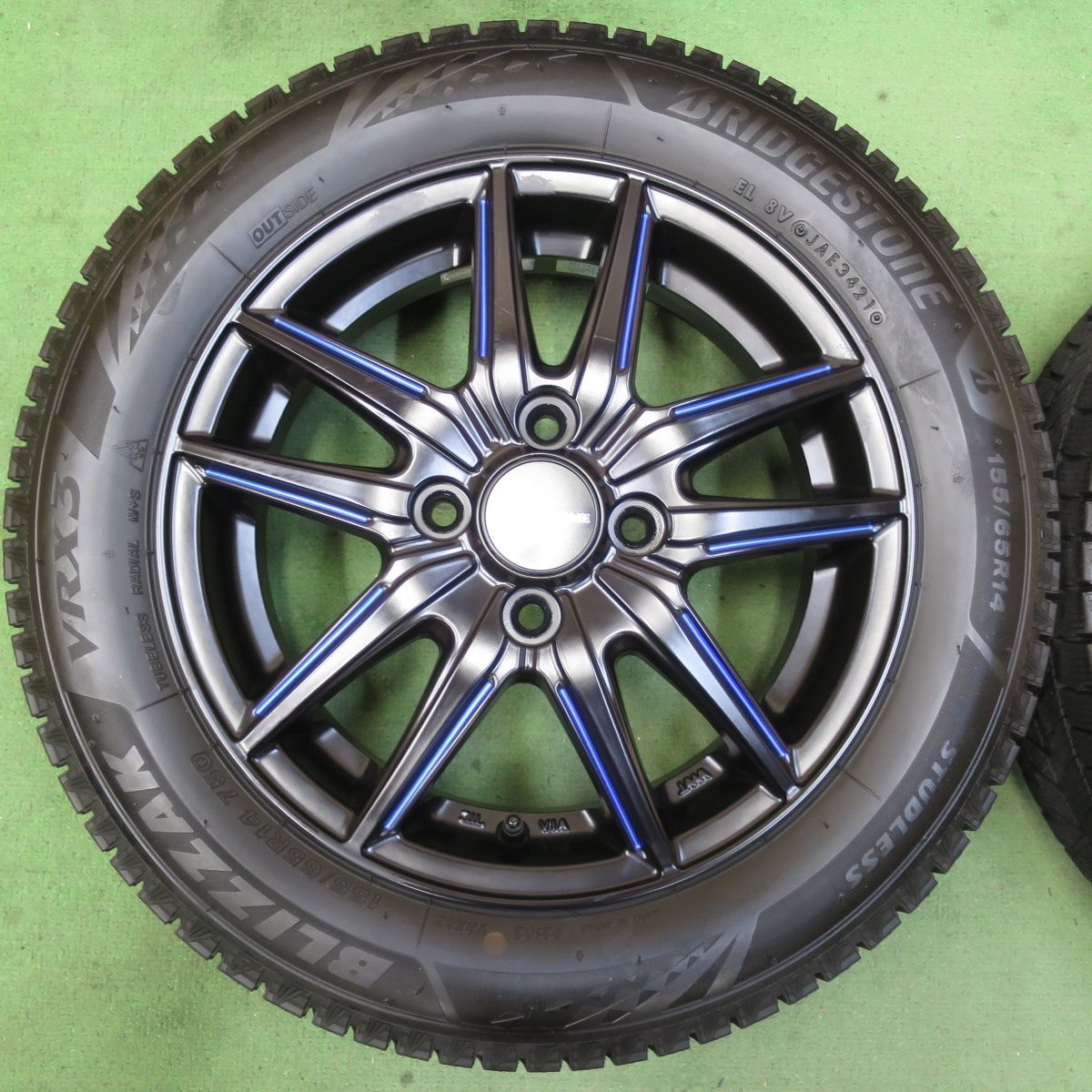 ☆送料込☆21年・バリ溝☆ブリヂストン ブリザック VRX3 165/60R15 BRIDGESTONE BRIDGESTONE(ブリヂストン) BLIZZAK ブリザック